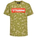 Футболка Hummel Rush AOP, зеленый - фото
