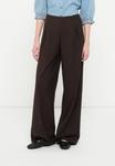 Брюки Vero Moda VMHAILEY WIDE PLEAT, Coffee Bean/Brown - фото