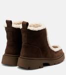 Байкерские замшевые ботинки Inuikii, Brown - фото 2