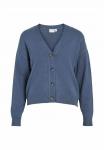 Кардиган VILA VIRIL, Vintage Indigo/Blue Denim - фото 5