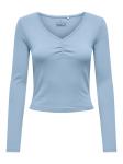 ONLY Лонгслив в цвете Dusty Blue - фото