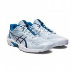 Женские кроссовки для бадминтона Asics Gel-Blade 8, Light Blue/Black - фото 3