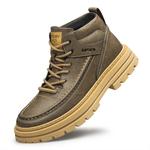 Мужские ботинки Martin серый Aipsen - фото 4