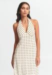 Платье ST MRLO ELENA HALTER, Cream Base Spot/Nude - фото 5