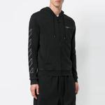 Куртка Off-White Unisex Print Jacket Black/Grey - фото 4