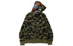 Bape 1st Camo Shark Полная Молния Худи 'Желтый' A BATHING APE, Зеленый Камуфляж - фото 5