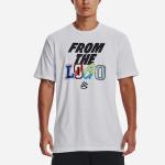 Футболка мужская белая Under Armour, белый - фото 3