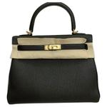 HERMES Сумка Келли из телячьей кожи - фото