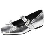 Туфли Мэри Джейн женские Beijiani, Silver - фото