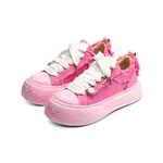 Протирая Color Series Canvas Shoes Unisex Low-Top Pink Soap Opera - фото 2