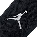 Jordan Спортивные напульсники дышащие согревающие защитные реабилитационные черные - фото 3