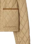 Укороченная стеганая куртка BURBERRY, нейтральный - фото 2