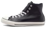 Кеды Converse Chuck Taylor All Star 'Black Leather Fur' - фото