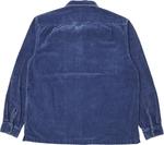 Рубашка Supreme Washed Corduroy Zip Up 'Blue', синий - фото 2