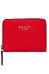 Кошелек Soccx, красный - фото