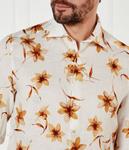 Льняная рубашка Slim fit Stenströms, желтый - фото 4