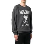 MOSCHINO Серый свитшот Men's Gray - фото 5