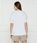 Футболка женская Ea7 широкого кроя, белый - фото 3