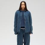 Рубашка унисекс UNDEFEATED, синий - фото 7