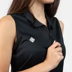 Женская рубашка-поло ACAY W II Izas, черный - фото 6