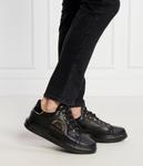 Кеды мужские Karl Lagerfeld кожаные на толстой подошве, черный - фото 2