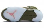 Jordan Кроссовки 5 Retro Olive 2024 GS - фото 6