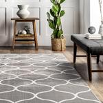 Ковер nuLOOM, 130 x 183 см, Marta Transitional Geometric, Grey - фото 9