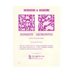 Dungeon Geomorphs Set #2 - Caves and Caverns (1st Printing), Basic Dungeons & Dragons (Original Edition) - Sourcebooks & Accessories, мягкая обложка - фото