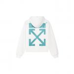 OFF-WHITE OFF WHITE свитшоты унисекс с капюшоном средней плотности - фото 3