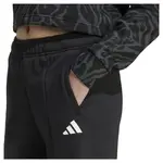 Брюки adidas Future Icons Wide Leg Open Hem, черный - фото 4