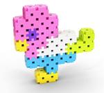 Строительные блоки Meli, Maxi Edu - фото 9