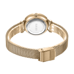 Часы Ruby Petite Gold Burgundy Mesh Burker - фото 3