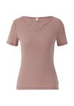 Футболка QS Basic T-shirt, Altrosa/Light Pink - фото 6