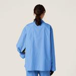 Рубашка из поплина Miu Miu, синий - фото 3