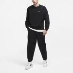 Толстовка Nike Lab Nrg Fleece Crew Round Neck Pullover Black, черный - фото 2