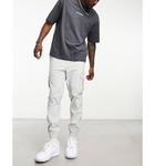 Серые брюки карго из полиэстера Jack & Jones Intelligence - фото 3