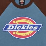 Топ Supreme x Dickies Raglan Long-Sleeve Top Dark Slate, синий - фото 3