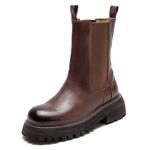 Ботинки Челси женские Mata, коричневый - фото 2