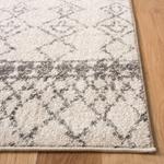 Ковер-дорожка SAFAVIEH, 61 x 458 см, Tulum Collection, Ivory & Grey, марокканский бохо дистресс дизайн, не линяет и прост в уходе, идеален для помещений с высокой проходимостью в гостиной, спальне (TUL229A) - фото 4