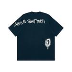 Футболка с принтом логотипа A Bathing APE Aape, синий - фото 3