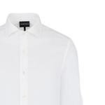 EMPORIO ARMANI Мужская белая рубашка - фото 8