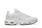 Кроссовки Nike Wmns Air Max Plus Premium 'Triple White', белый - фото
