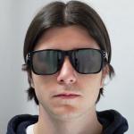 Квадратные матово-черные солнцезащитные очки Prizm Ruby Holbrook XL Oakley, черный - фото 4