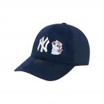 MLB Хлопковая бейсболка унисекс, темно-синий - фото