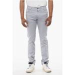 ID LUXURY DENIM Тон-в-тон вышитые джинсы Corneliani, Light Blue - фото