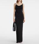 Расшитое платье Coperni, черный - фото 2