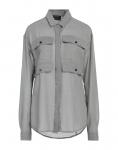 Рубашка Anthony Vaccarello, серый - фото
