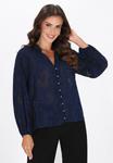 Блуза faina Blouse, Navy/Dark Blue - фото