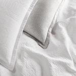 Пододеяльник Hudson Park Collection Palermo, King, серебряный - фото 8