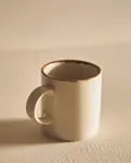 Фарфоровая кружка с антикварным ободком Zara Home, экрю - фото 2